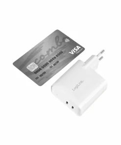 LogiLink USB-lader 2 x USB-C PD 40W
