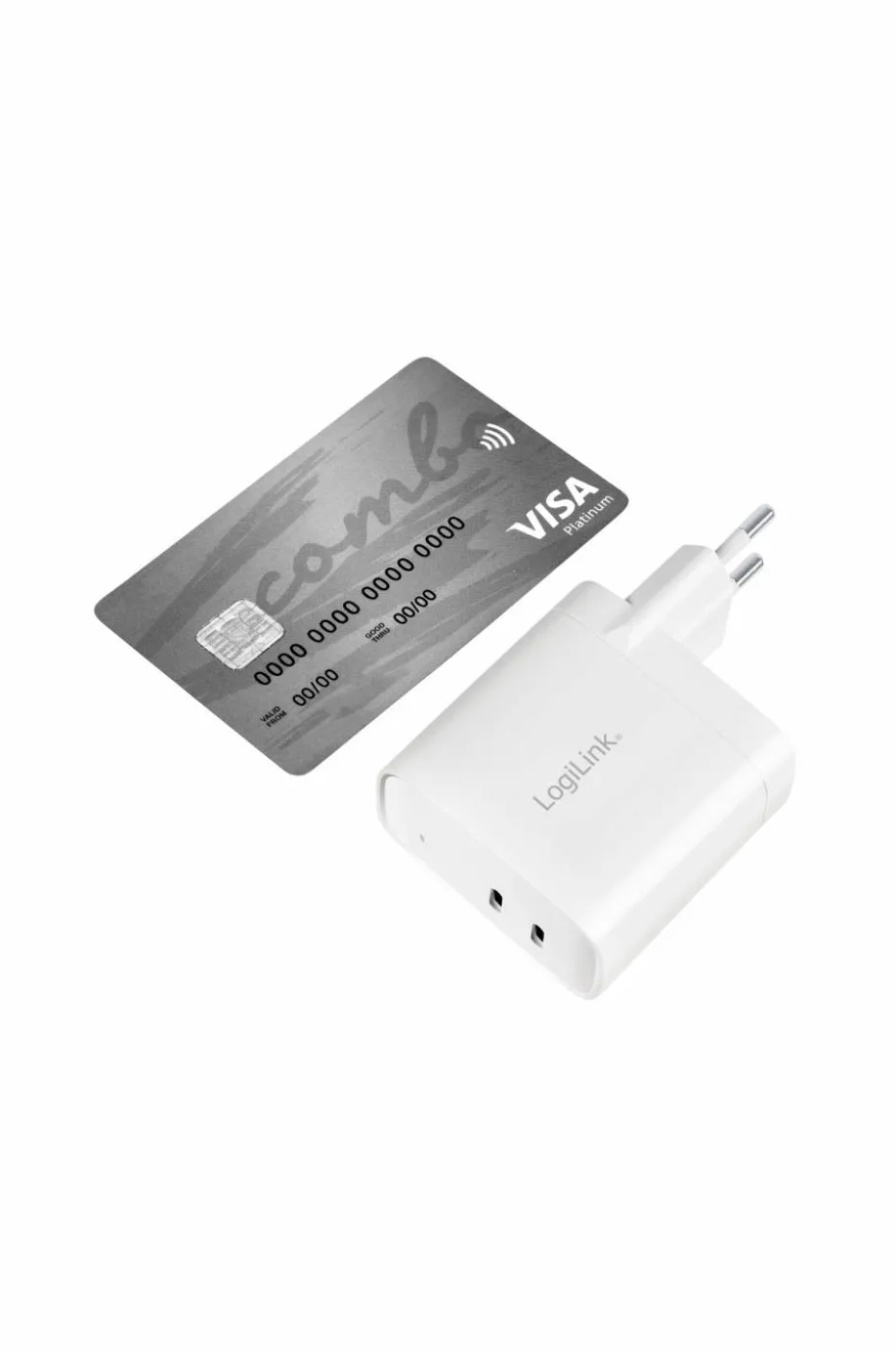 LogiLink USB-lader 2 x USB-C PD 40W