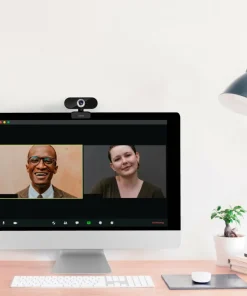 LogiLink Webkamera HD 1080p med innebygd mikrofon