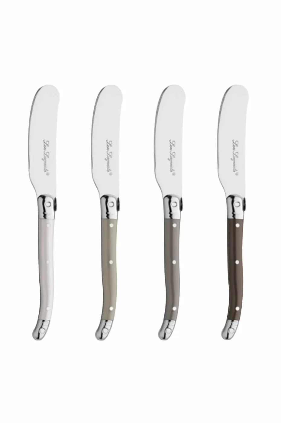 Lou Laguiole Smørkniver Tradition 4-pk