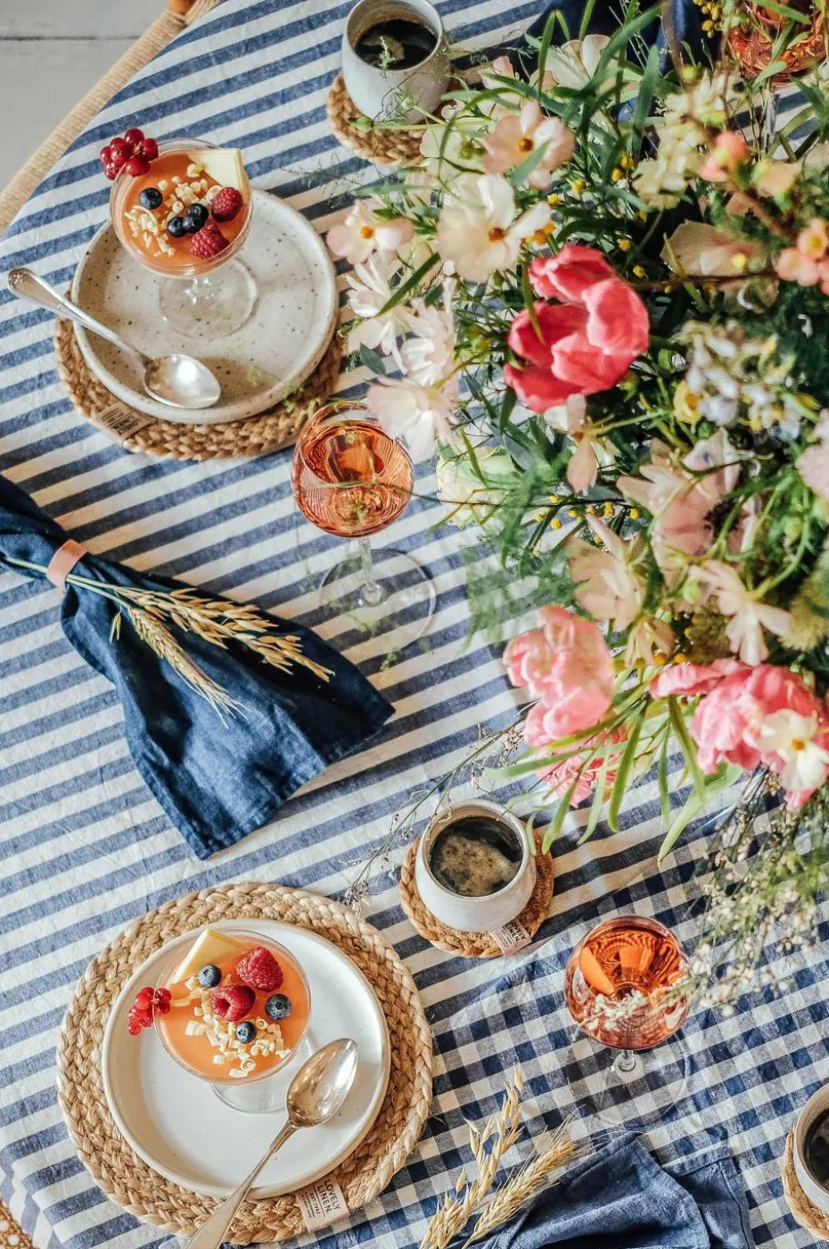Lovely Linen Duk Misty i vasket lin