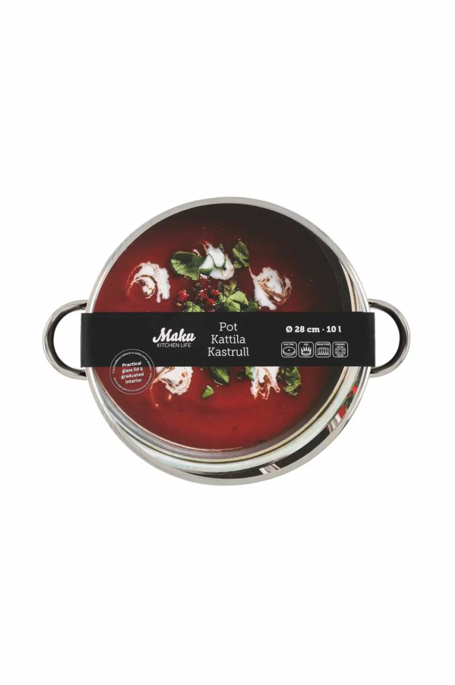 Maku Kitchen Life Gryte Basic 10 L 28 cm