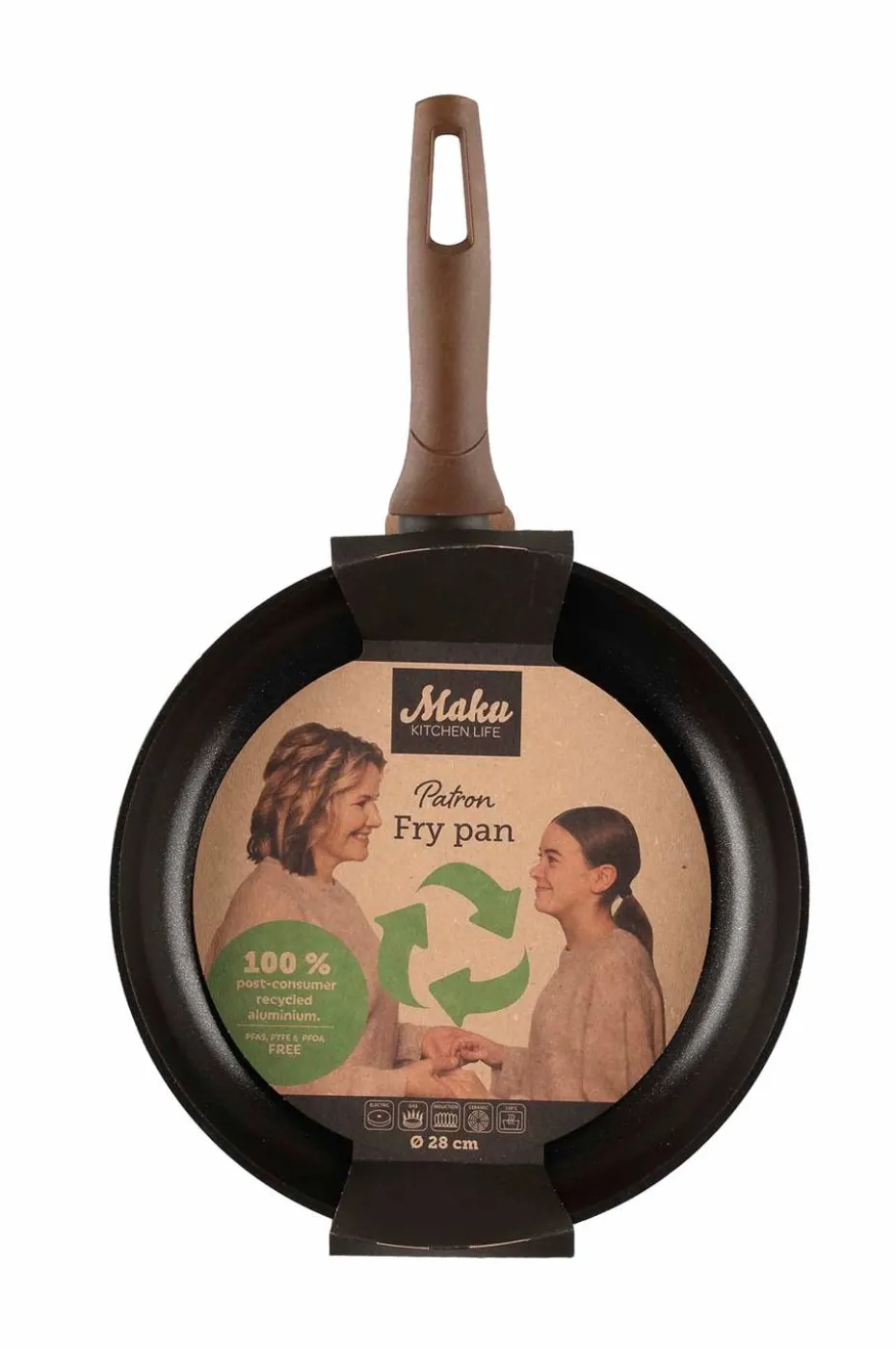 Maku Kitchen Life Stekepanne Patron 28 cm
