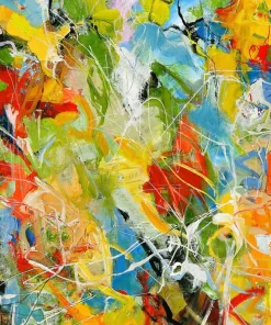 Malerifabrikken Color Catch / Blandet maleri / 90 X 120 cm