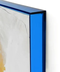 Malerifabrikken Confidential Blue / Blandet maleri / 100 X 100 cm