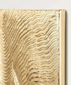 Malerifabrikken Design Maleri / Metallic Champagne / 90x120 Cm