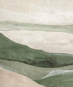 Malerifabrikken Design Maleri / Green Field / 90x120 Cm
