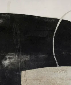 Malerifabrikken Design Maleri / Sort Of Stone / 120x90 Cm