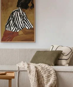 Malerifabrikken Fine Art Board / Let it go / Eik ramme