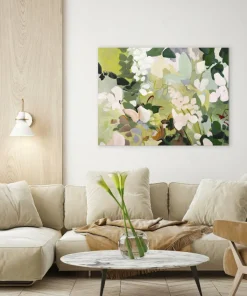 Malerifabrikken Green Garden / Blandet maleri / 120 X 90 cm