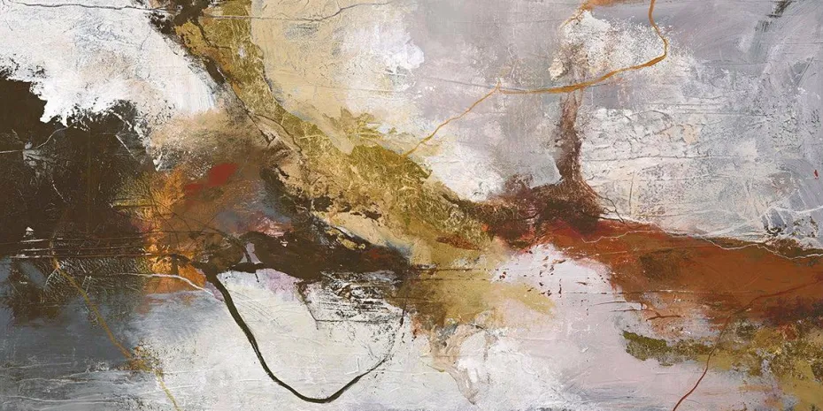 Malerifabrikken Still Time / Blandet maleri / 140 X70 cm