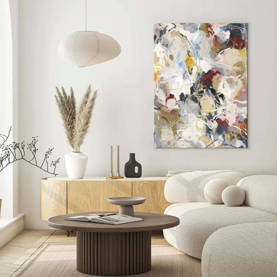 Malerifabrikken Upgrade / Blandet maleri / 90 X 120 cm
