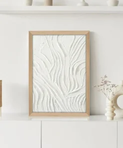 Malerifabrikken White Dune / 30x40 Cm / Eik ramme
