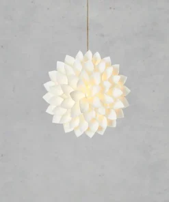 Markslöjd Vegg-/borddekorasjon Dahlia 35 cm batteridrevet