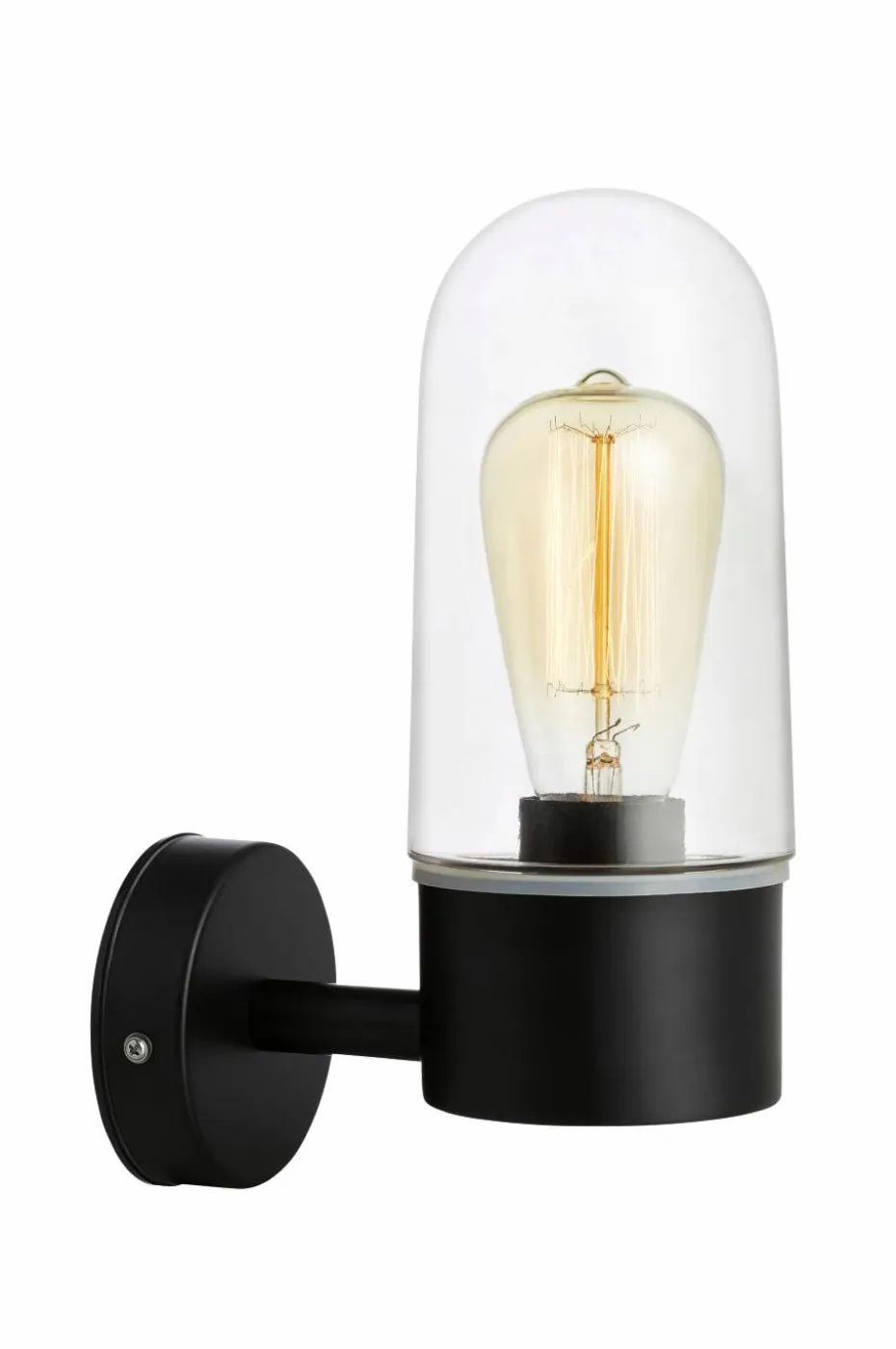 Markslöjd Vegglampe ZEN, svart metall