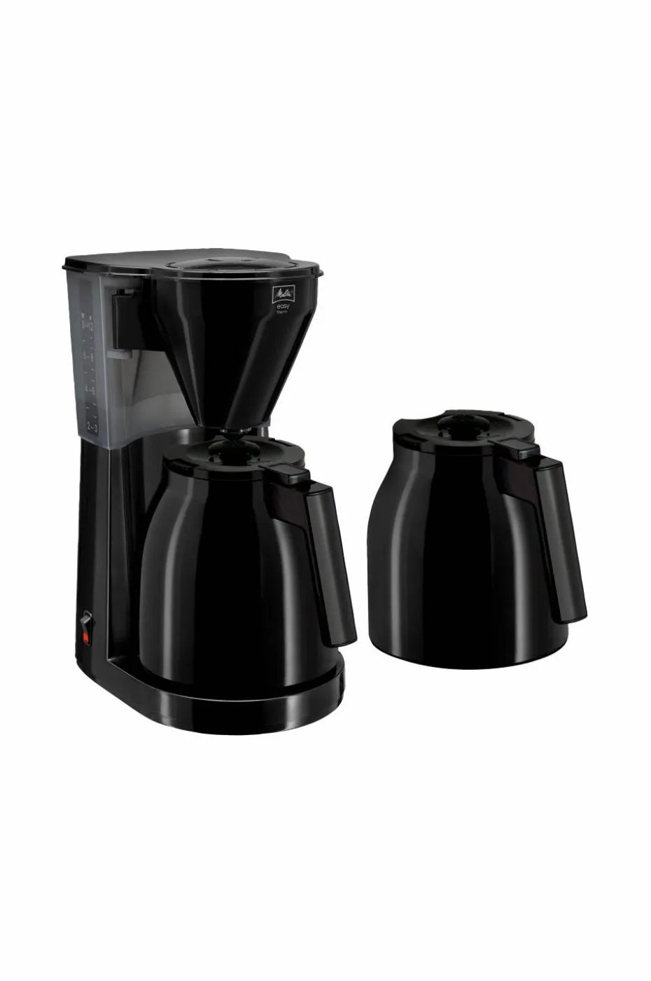 Melitta Kaffetrakter Easy 2.0 Therm 2 Kanner Svart