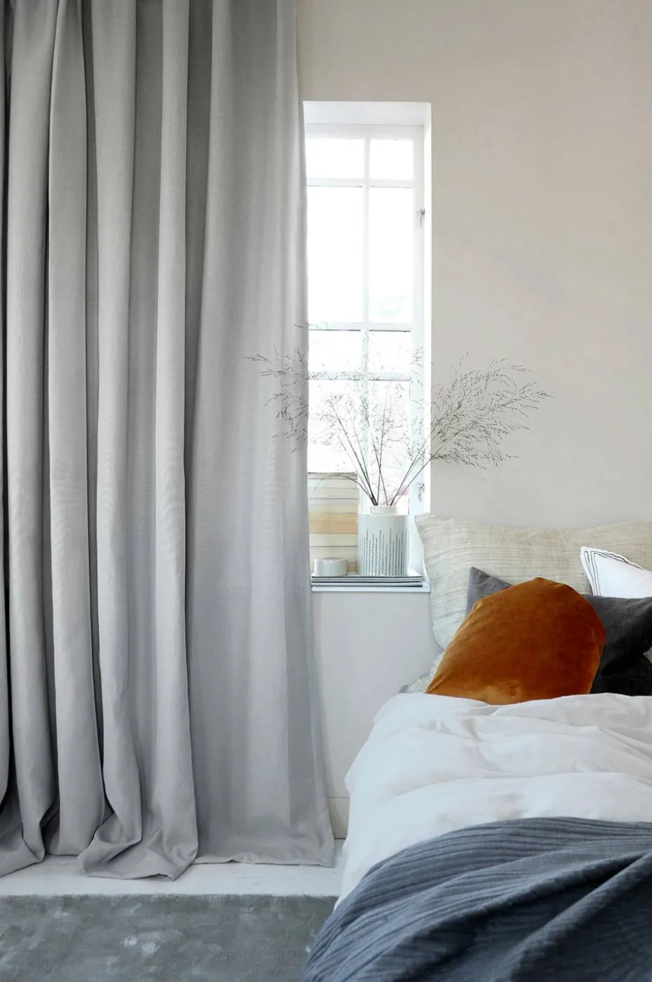 Mimou Gardin Lyx Hotellmørklegging dobbel bredde