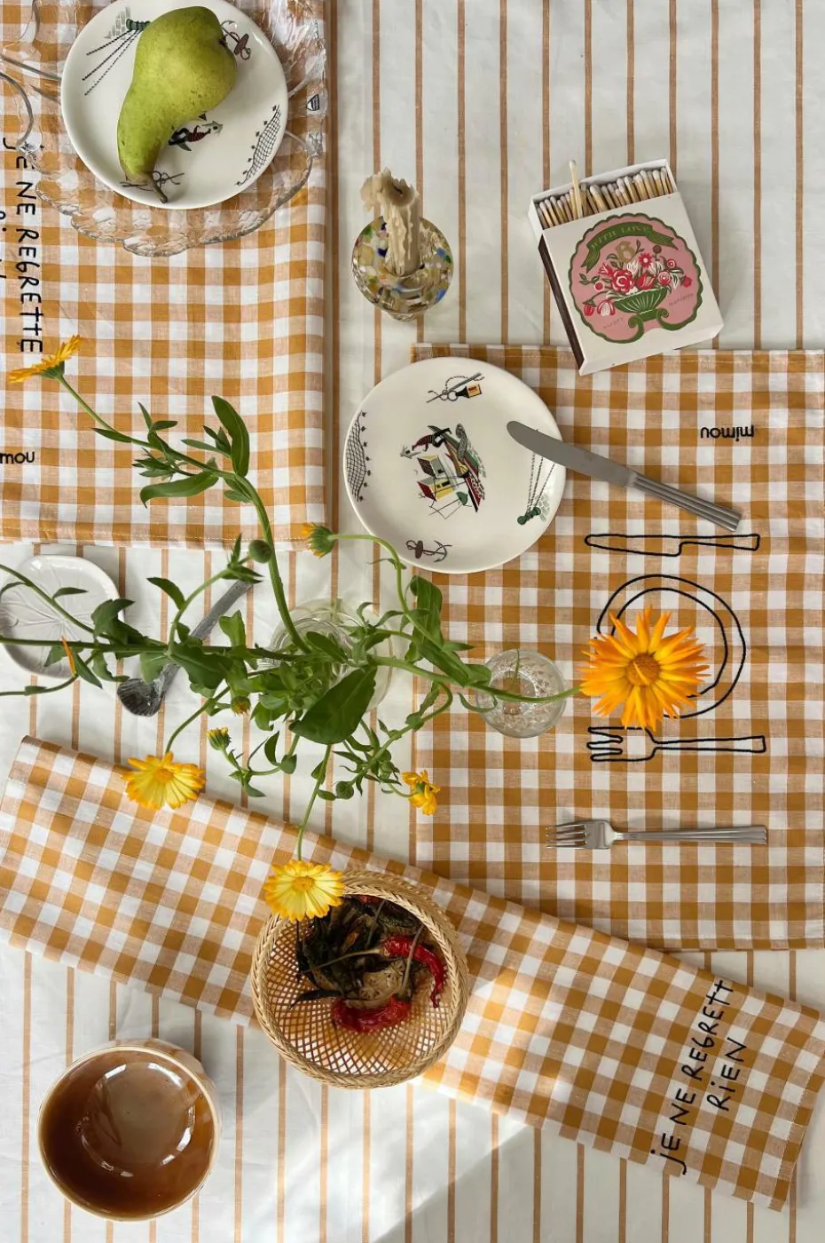 Mimou Tehåndkle Plate