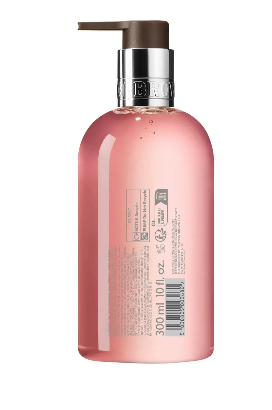 Molton Brown Delicious Rhubarb & Rose Fine Liquid Hand Wash 300 Ml