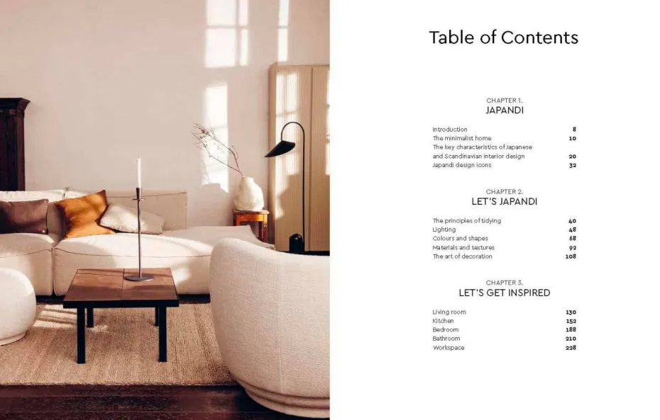 New Mags Coffee Table Book - Japandi Living