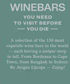 New Mags Coffee Table Book - 150 Wine Bars You Need To Visit Before You Die