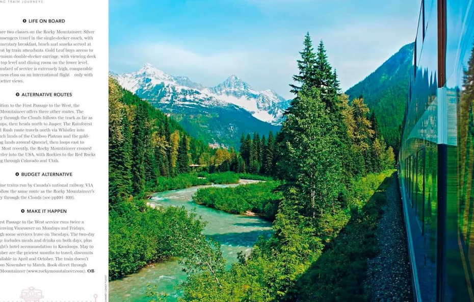 New Mags Coffee Table Book - Amazing Train Journeys , 2Nd. Edt.
