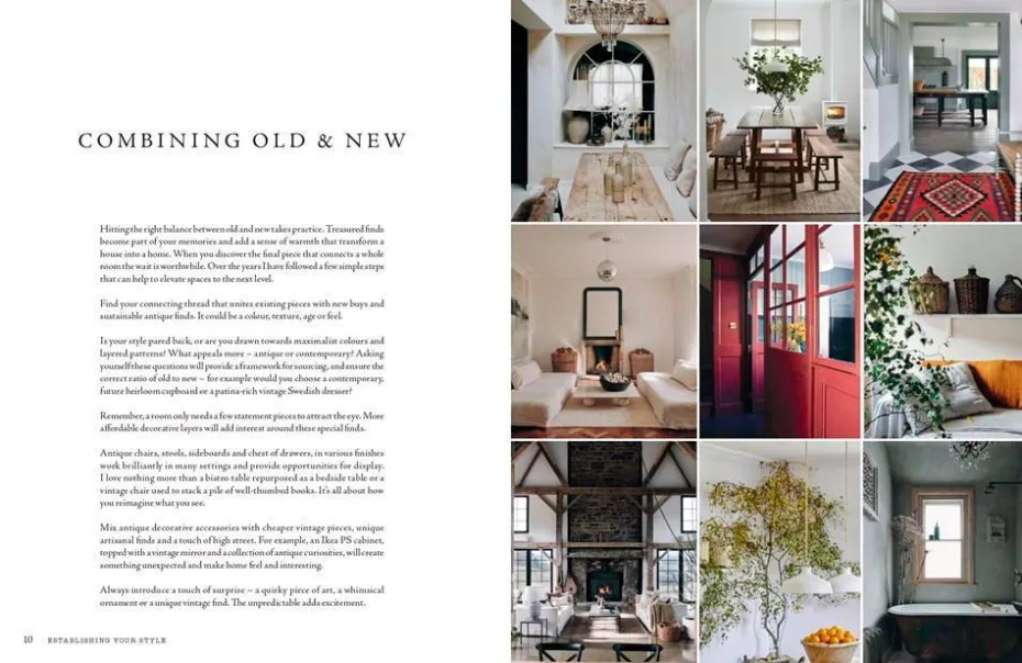 New Mags Coffee Table Book - Create - At Home With Old & New