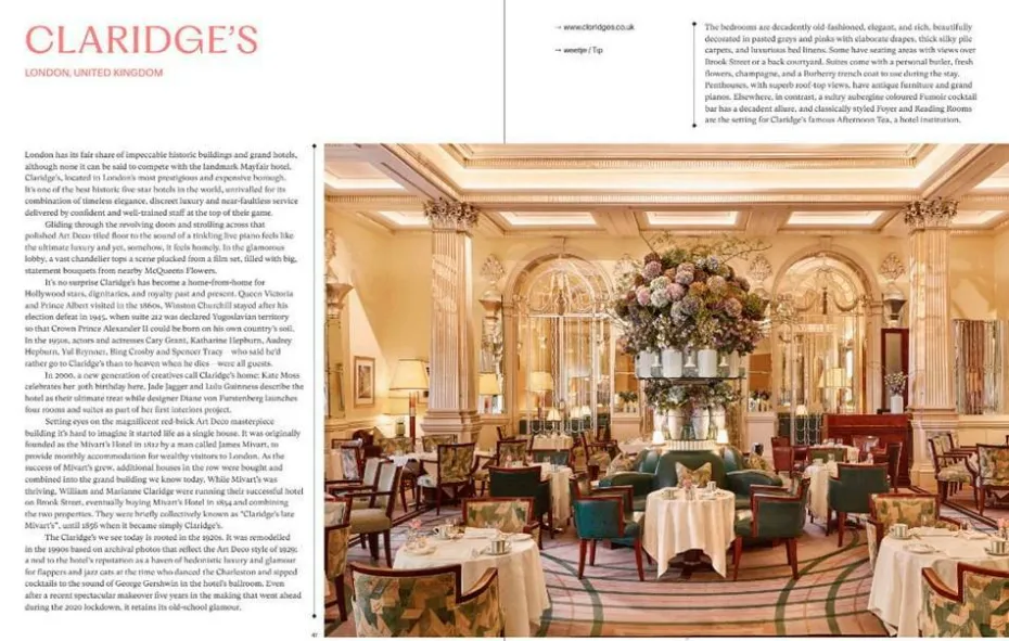 New Mags Coffee Table Book - Grand Hotels Of The World