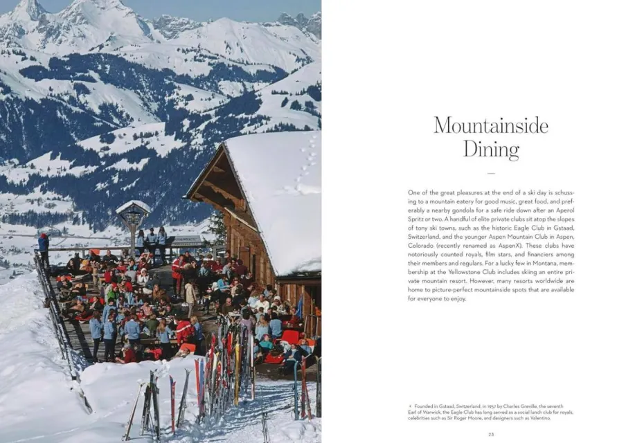 New Mags Coffee Table Book - Après Ski - The Scene , The Style , The Menu