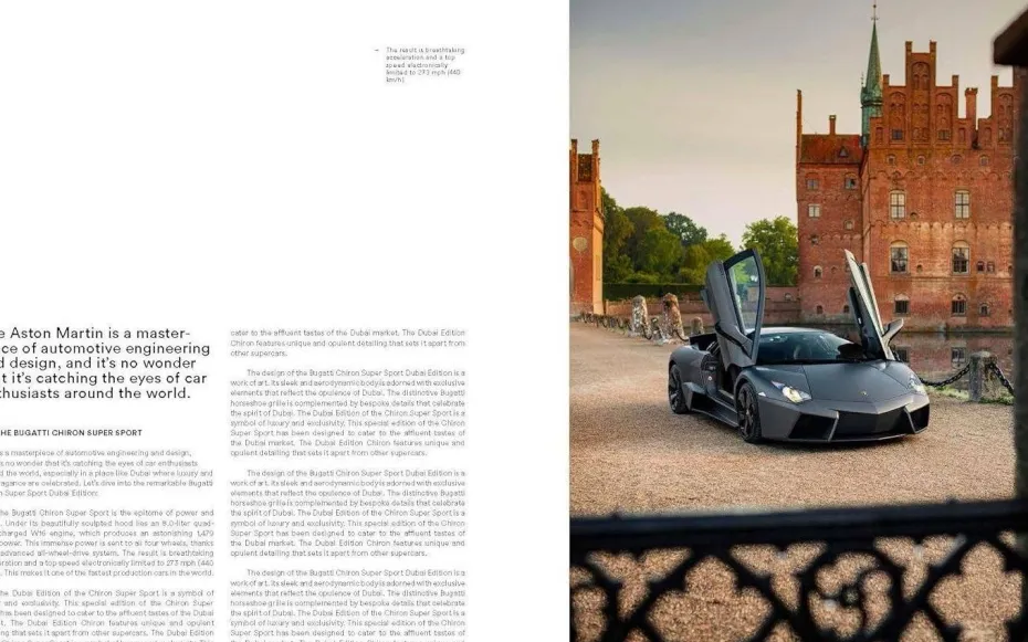 New Mags Coffee Table Book - Iconic Classic Cars