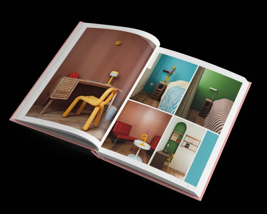 New Mags Coffee Table Book - Vibrant Interiors