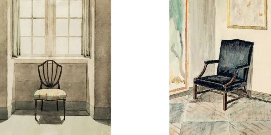New Mags Coffee Table Book - Watercolours By Hans J. Wegner