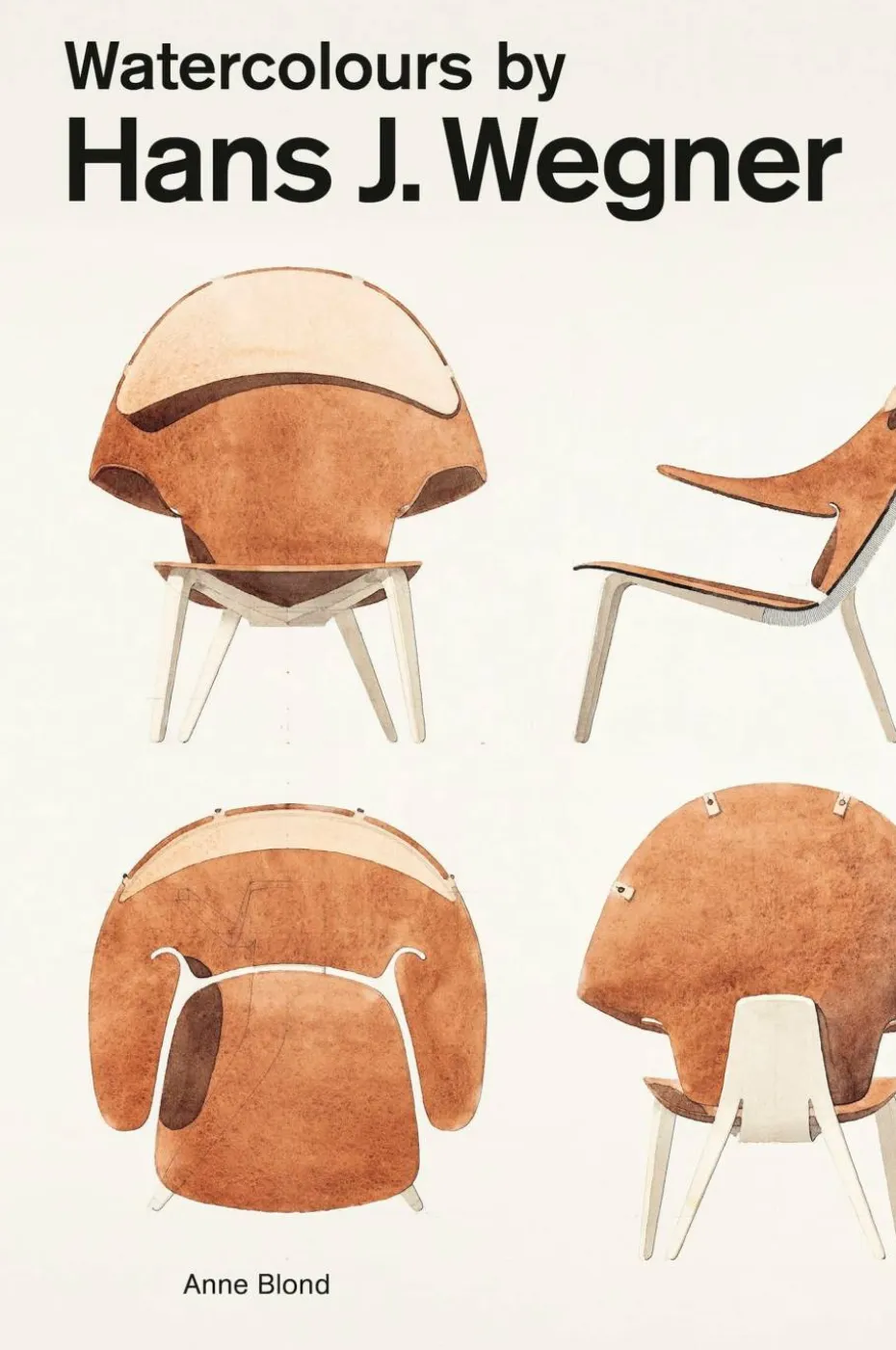 New Mags Coffee Table Book - Watercolours By Hans J. Wegner