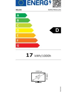 Nilox Overvåke 27” FHD IPS 120Hz