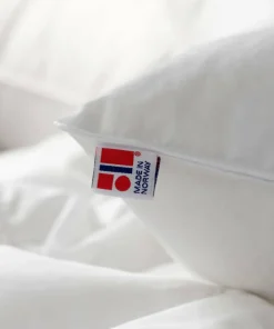 Norsk Dun Pute 90 % andedun høy 3-kammer