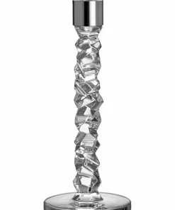 Orrefors Lysestake Carat Candlestick høyde 24 cm 2-pk