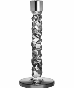 Orrefors Lysestake Carat Candlestick høyde 24 cm 2-pk
