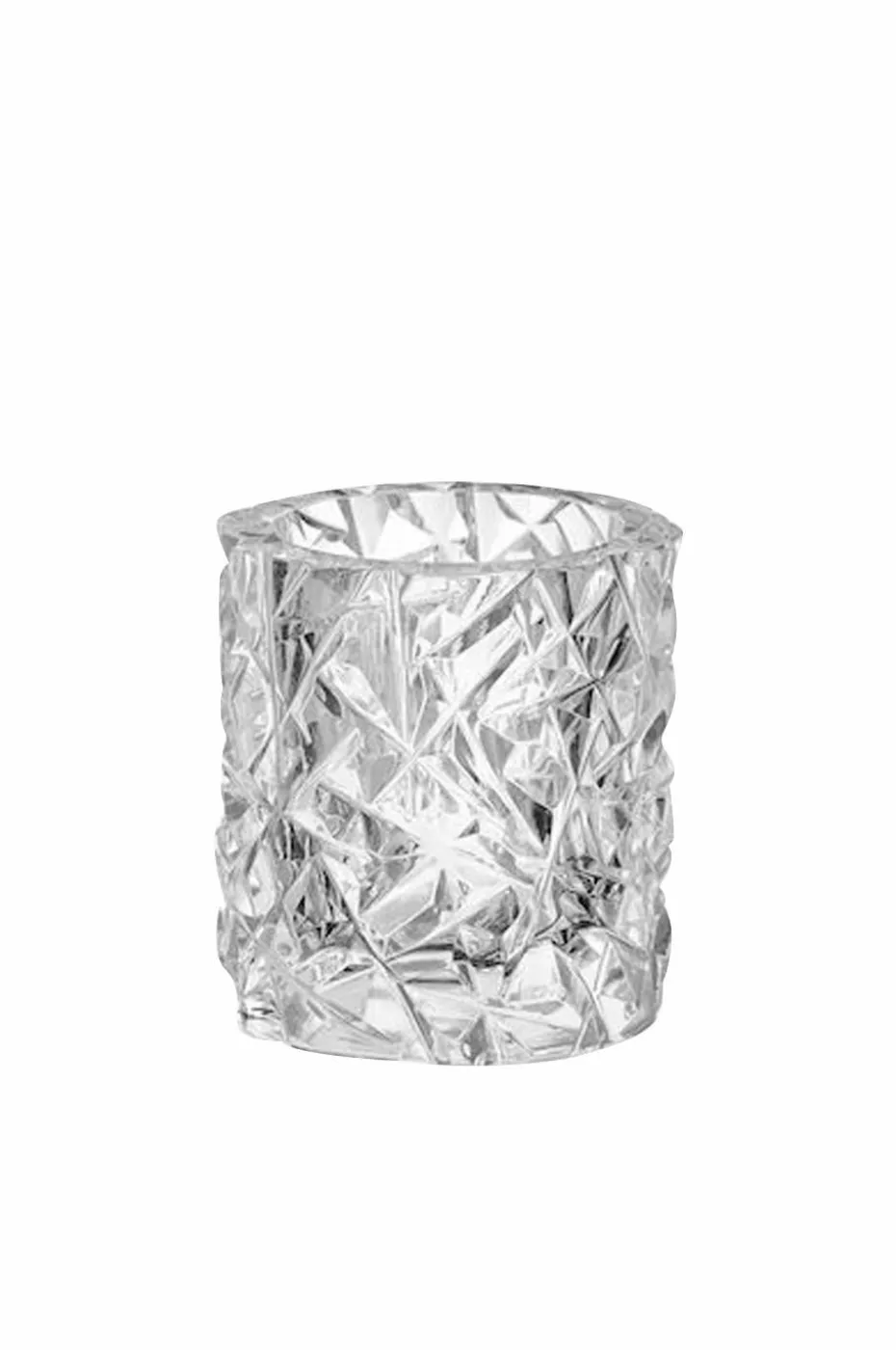 Orrefors Telysholder Carat Votive høyde 8 cm