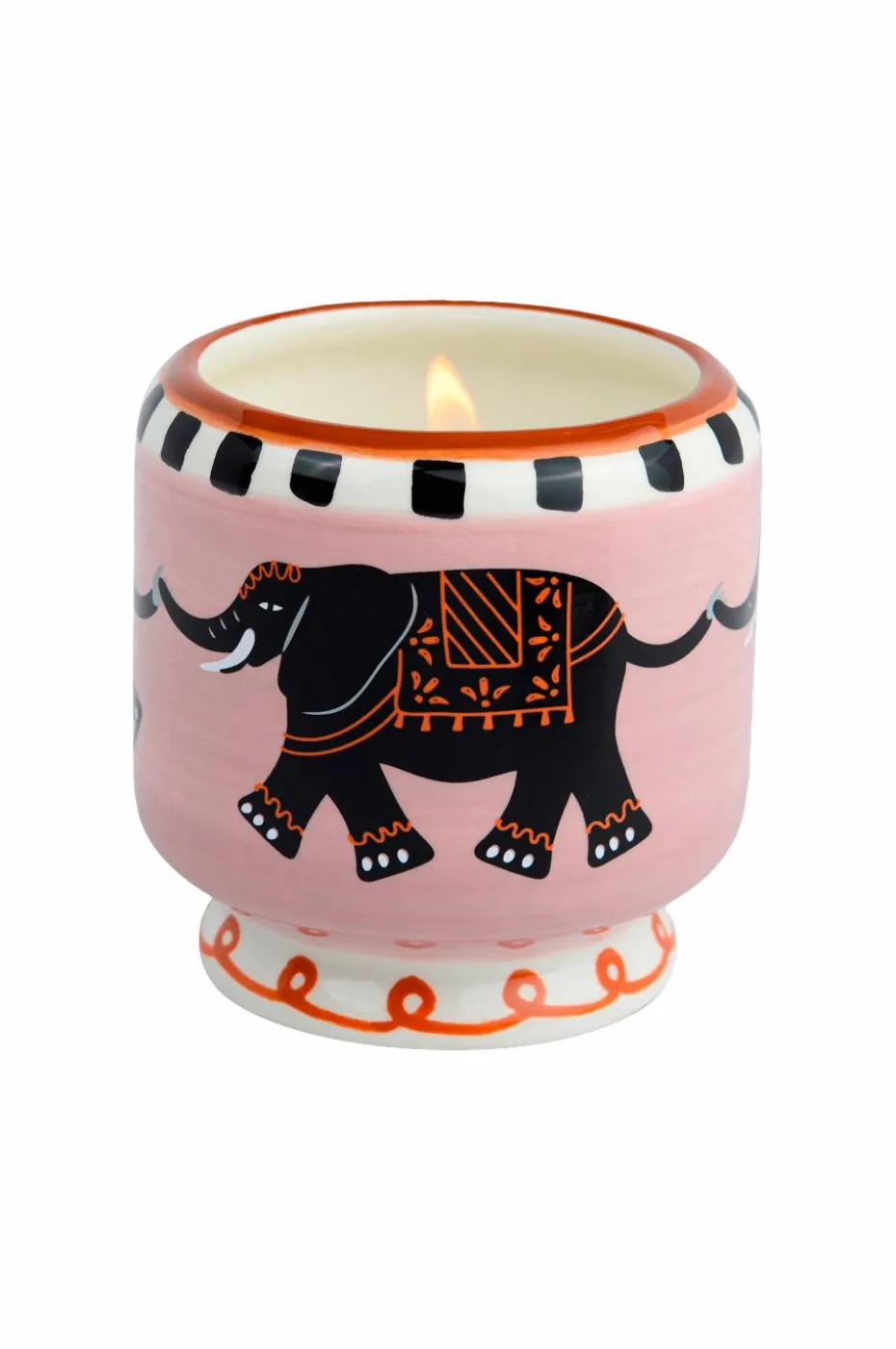Paddywax Adopo Keramisk elefantlys - Tobacco Vanilla