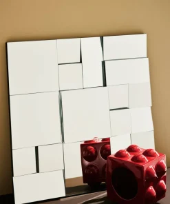 Pastill Farrah speil 90x90 cm