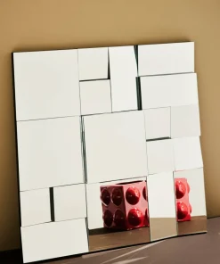Pastill Farrah speil 90x90 cm