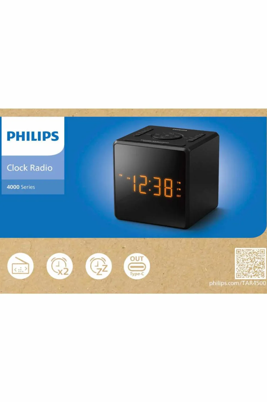 Philips Klokkeradio TAR4500/10