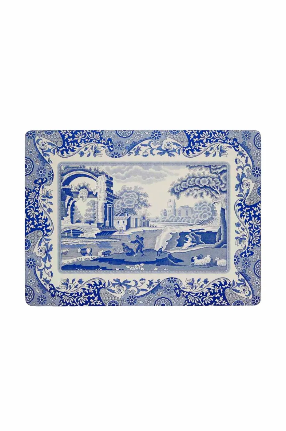 Pimpernel Bordbrikker Blue Italian 4-pk