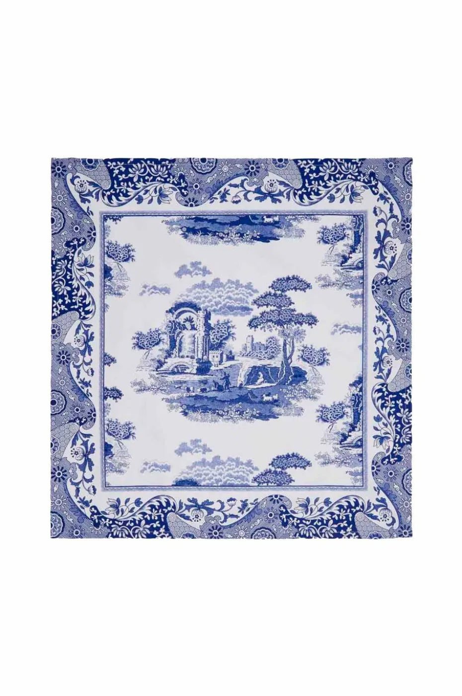Pimpernel Serviett Blue Italian 4-pk