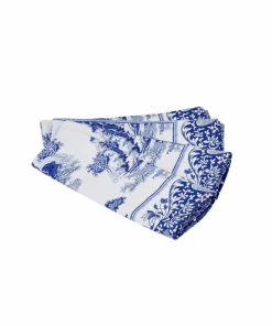 Pimpernel Serviett Blue Italian 4-pk