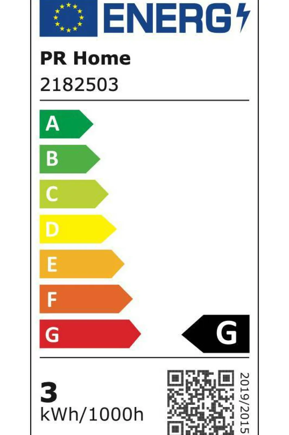 PR Home ELECT SPIRAL lyskilde 125 mm E27
