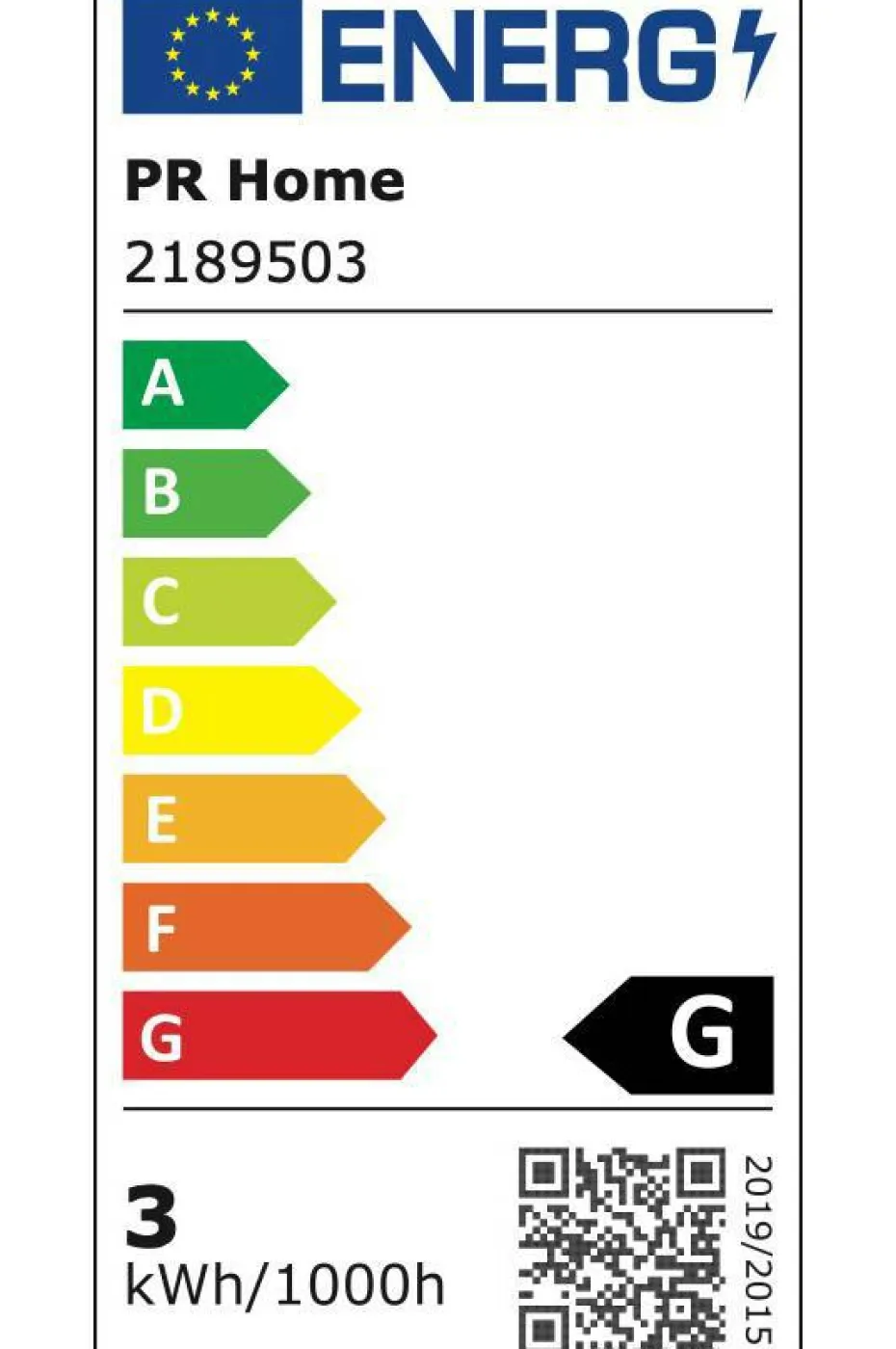 PR Home ELECT SPIRAL lyskilde 95 mm E27