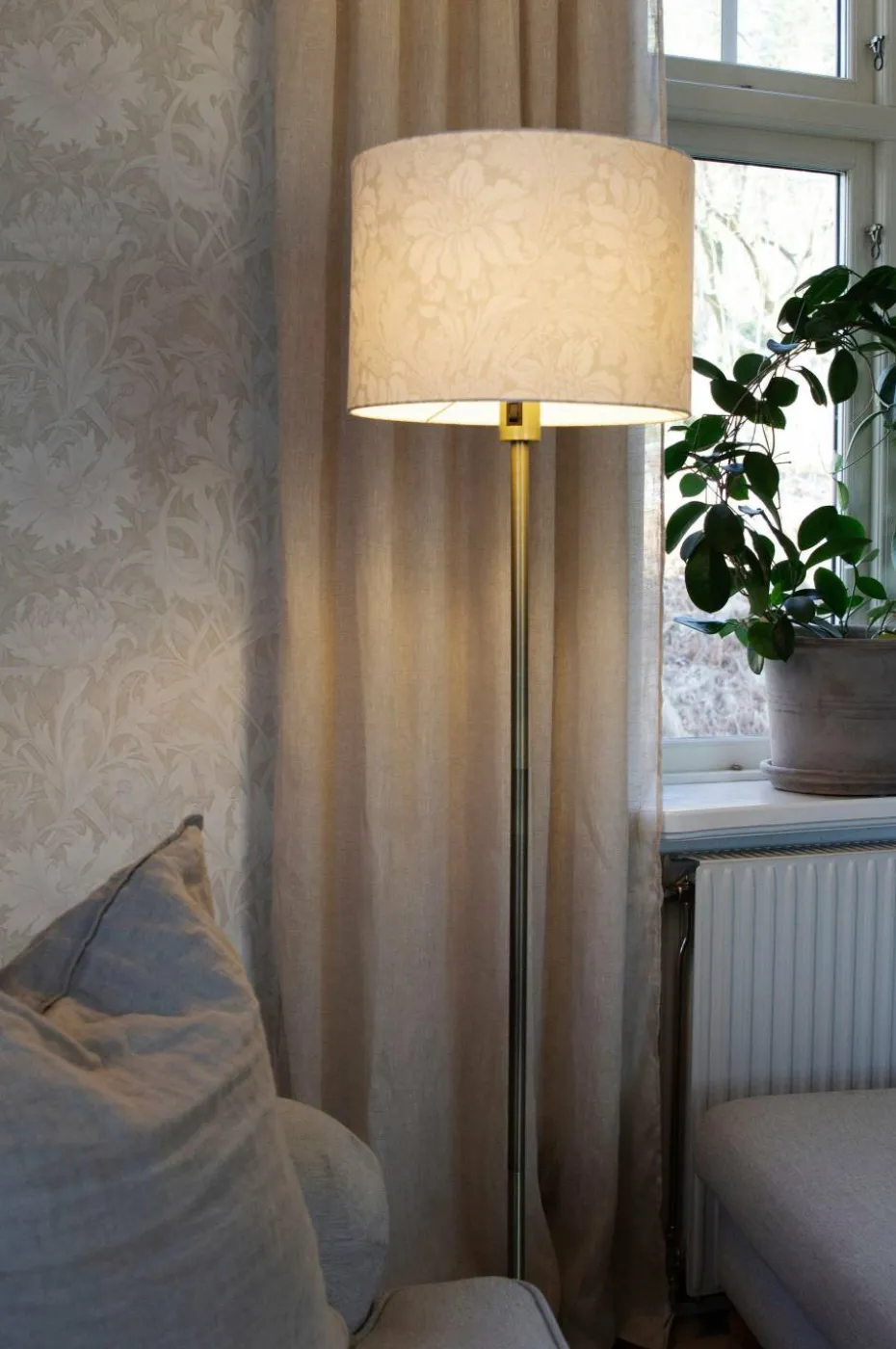 PR Home Gulvlampe Amy messing
