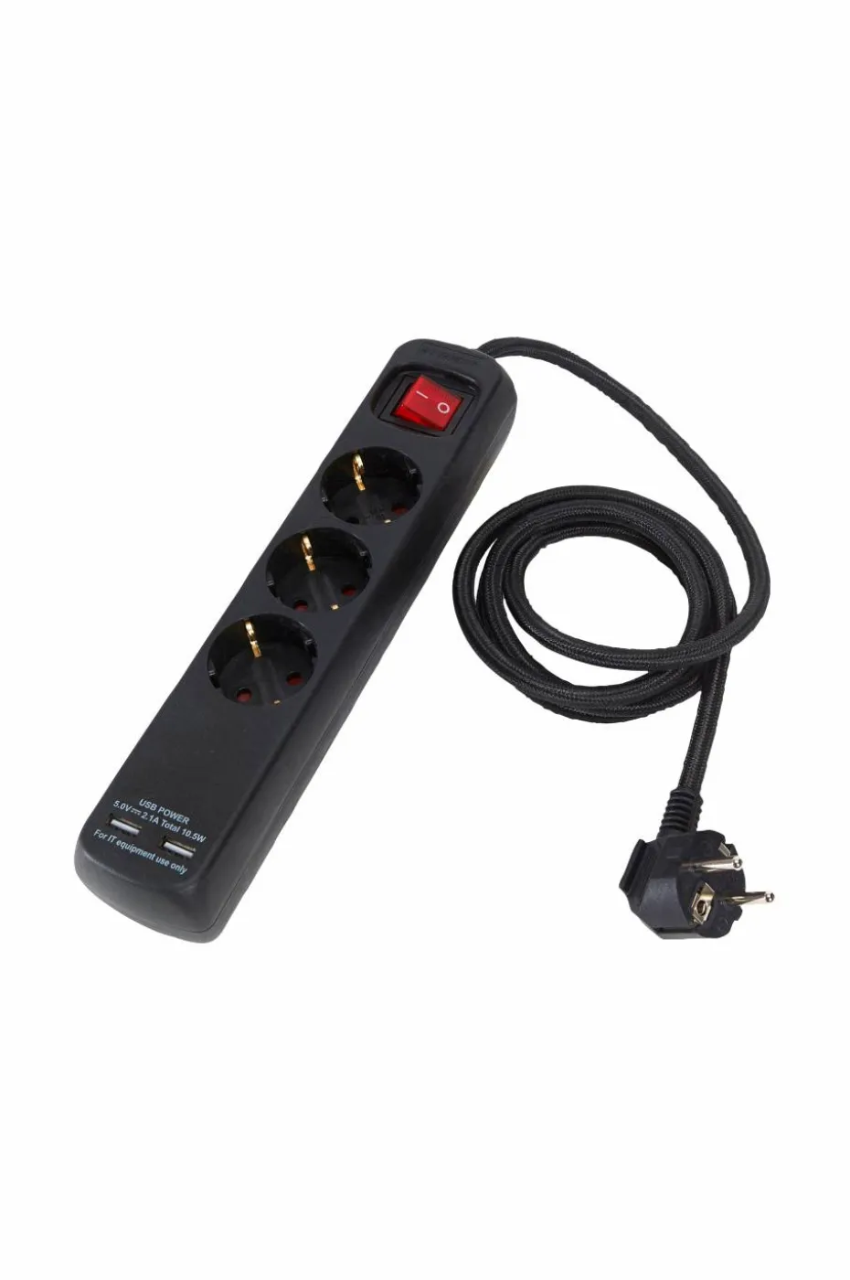 PR Home Skjøteledning 3 M USB 1,4 m