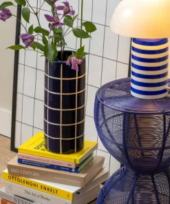 Present Time Vase Retro Tiles
